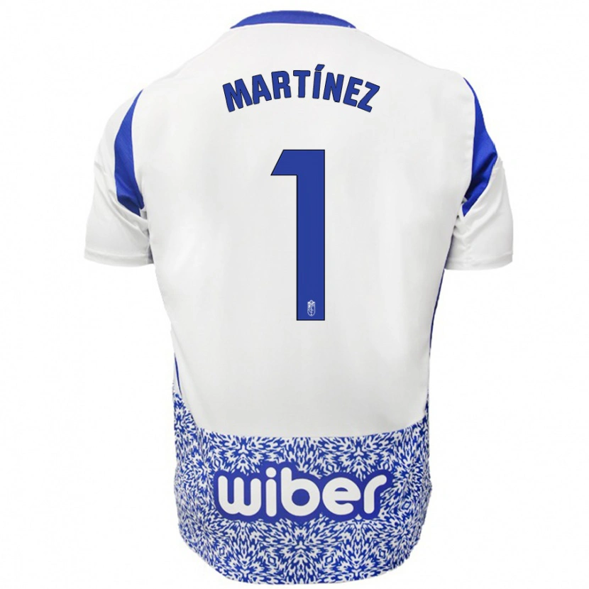 Danxen Barn Marc Martínez #1 Vit Blå Bortatröja Matchtröjor 2024/25 Tröjor T-Tröja