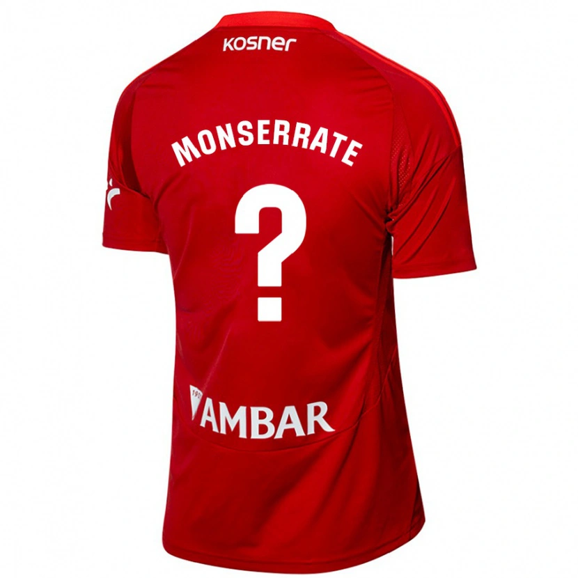 Danxen Barn Jano Monserrate #0 Vit Blå Bortatröja Matchtröjor 2024/25 Tröjor T-Tröja