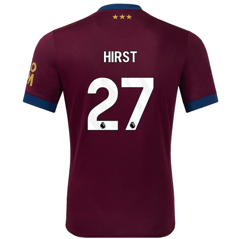 Danxen Barn George Hirst #27 Brun Bortatröja Matchtröjor 2024/25 Tröjor T-Tröja