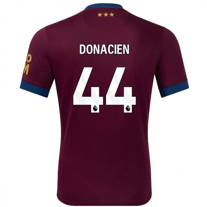 Danxen Barn Janoi Donacien #44 Brun Bortatröja Matchtröjor 2024/25 Tröjor T-Tröja