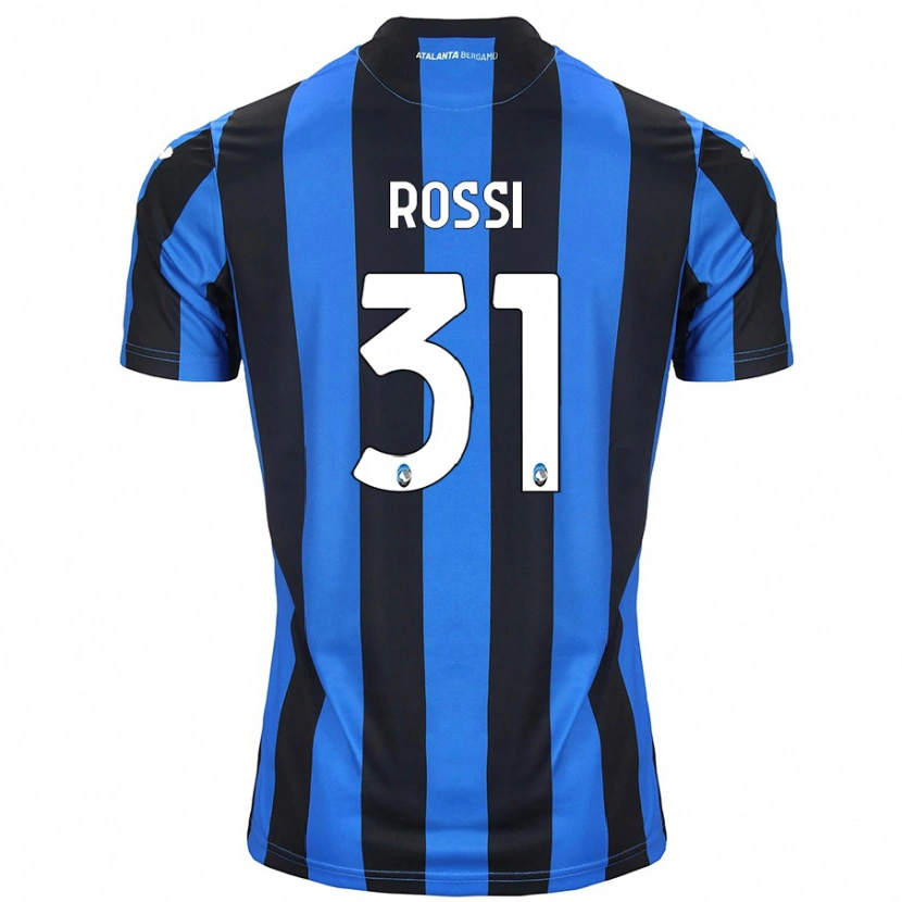 Danxen Män Francesco Rossi #31 Blå Svart Hemmatröja Matchtröjor 2024/25 Tröjor T-Tröja