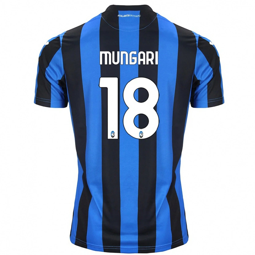 Danxen Män Giuseppe Mungari #18 Blå Svart Hemmatröja Matchtröjor 2024/25 Tröjor T-Tröja