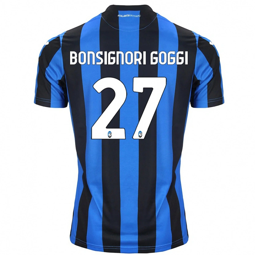 Danxen Män Lorenzo Bonsignori Goggi #27 Blå Svart Hemmatröja Matchtröjor 2024/25 Tröjor T-Tröja