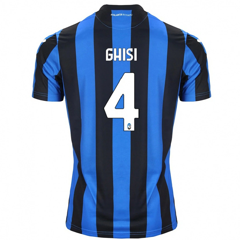Danxen Män Laura Ghisi #4 Blå Svart Hemmatröja Matchtröjor 2024/25 Tröjor T-Tröja