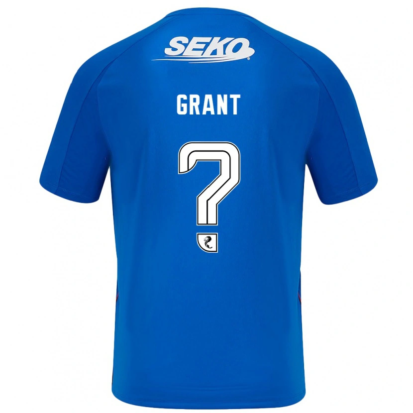 Danxen Män Leyton Grant #0 Mörkblå Hemmatröja Matchtröjor 2024/25 Tröjor T-Tröja