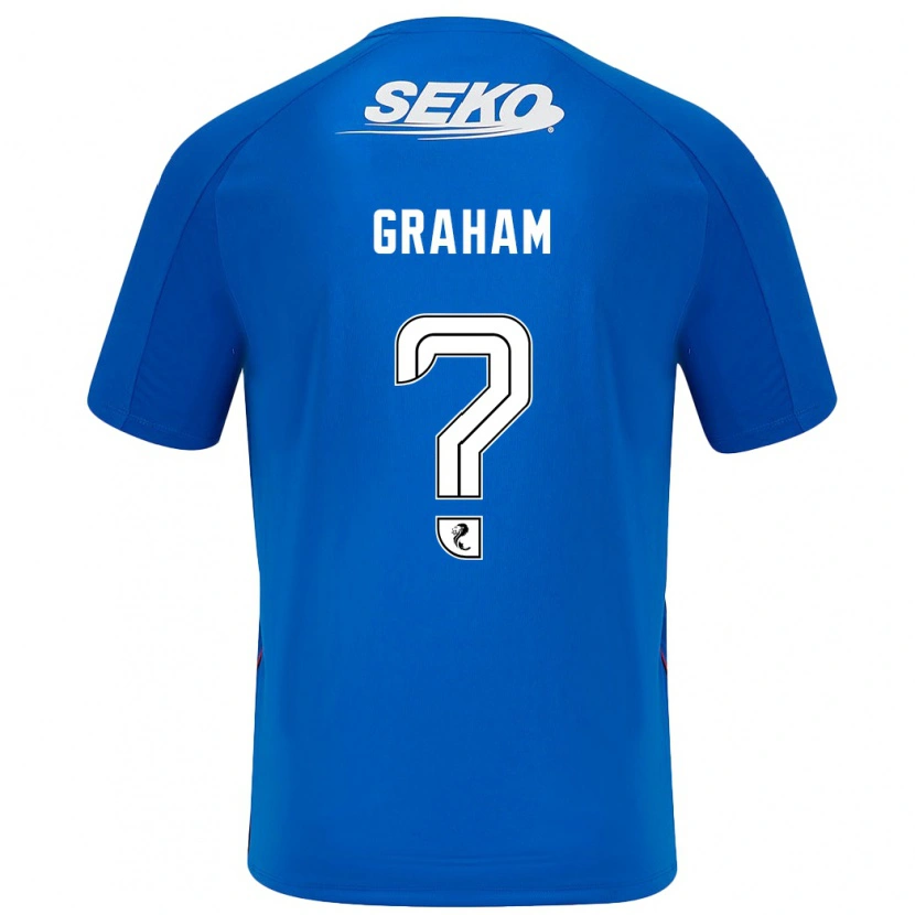 Danxen Män James Graham #0 Mörkblå Hemmatröja Matchtröjor 2024/25 Tröjor T-Tröja