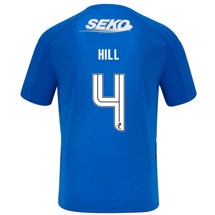 Danxen Män Kathryn Hill #4 Mörkblå Hemmatröja Matchtröjor 2024/25 Tröjor T-Tröja