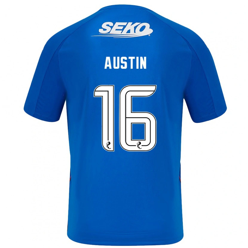 Danxen Män Eilidh Austin #16 Mörkblå Hemmatröja Matchtröjor 2024/25 Tröjor T-Tröja