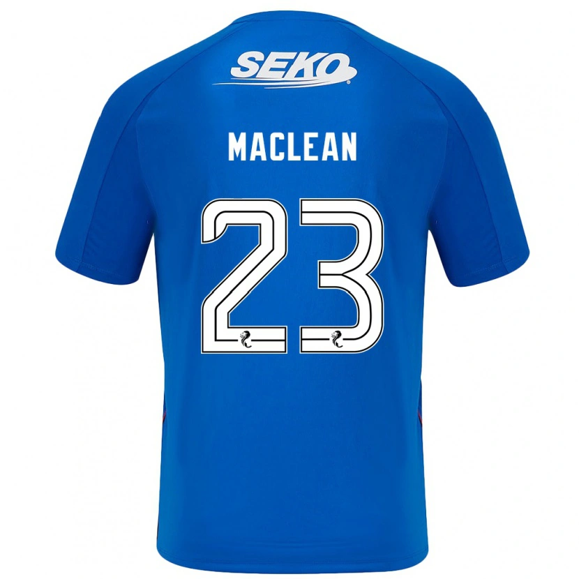 Danxen Män Kirsty Maclean #23 Mörkblå Hemmatröja Matchtröjor 2024/25 Tröjor T-Tröja