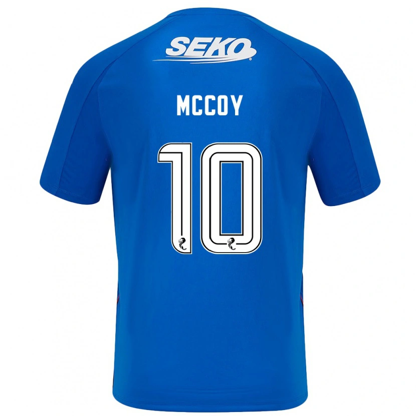 Danxen Män Kayla Mccoy #10 Mörkblå Hemmatröja Matchtröjor 2024/25 Tröjor T-Tröja