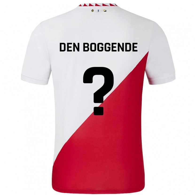 Danxen Män Tijn Den Boggende #0 Vit Röd Hemmatröja Matchtröjor 2024/25 Tröjor T-Tröja