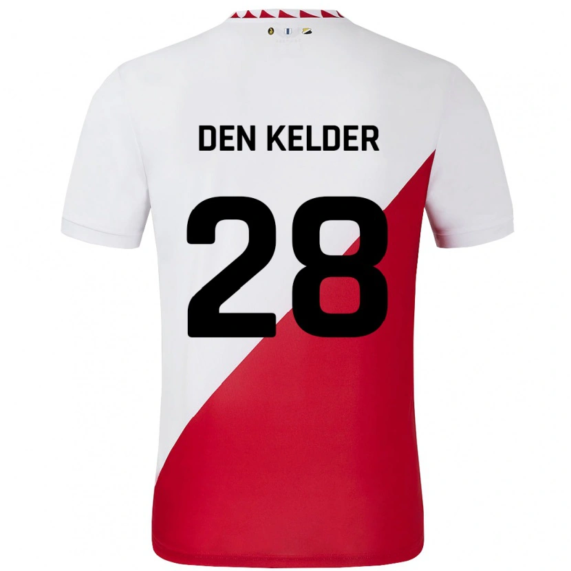 Danxen Män Gera Op Den Kelder #28 Vit Röd Hemmatröja Matchtröjor 2024/25 Tröjor T-Tröja