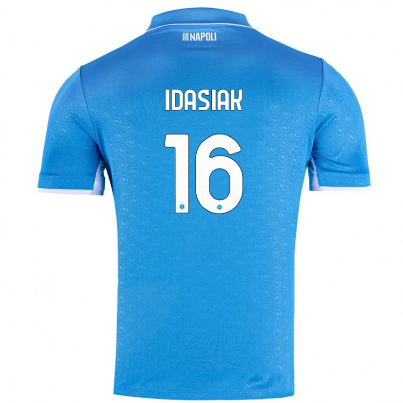 Danxen Män Hubert Idasiak #16 Himmelsblå Hemmatröja Matchtröjor 2024/25 Tröjor T-Tröja
