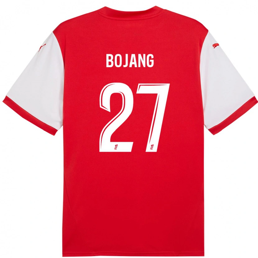 Danxen Män Adama Bojang #27 Röd Vit Hemmatröja Matchtröjor 2024/25 Tröjor T-Tröja