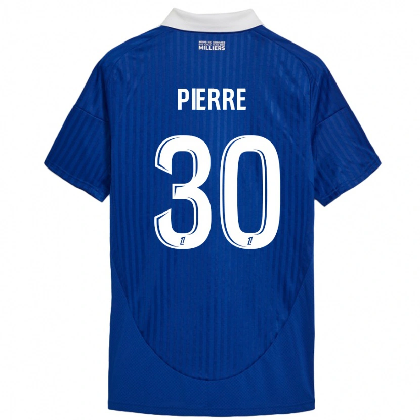Danxen Män Alexandre Pierre #30 Blå Vit Hemmatröja Matchtröjor 2024/25 Tröjor T-Tröja