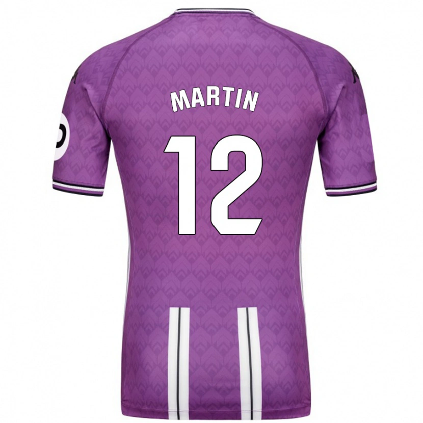 Danxen Män Mario Martín #12 Lila Vit Hemmatröja Matchtröjor 2024/25 Tröjor T-Tröja