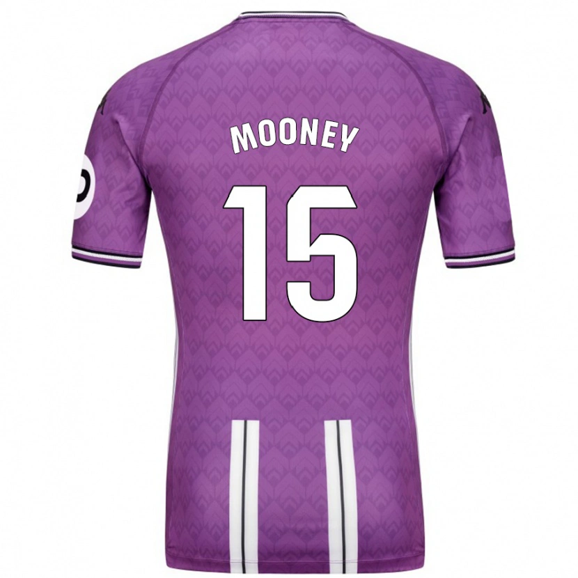 Danxen Män Fionn Mooney #15 Lila Vit Hemmatröja Matchtröjor 2024/25 Tröjor T-Tröja