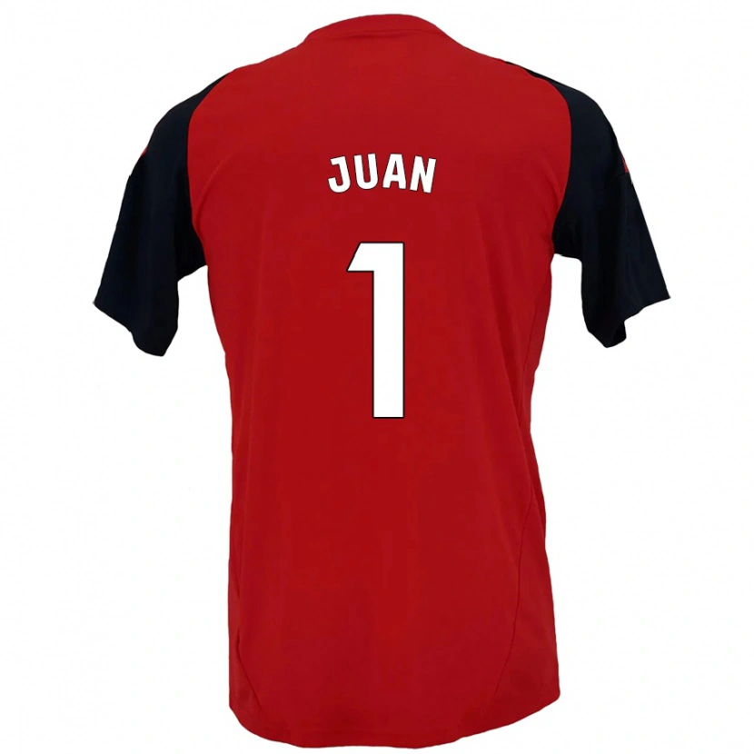 Danxen Män Ramón Juan #1 Röd Svart Hemmatröja Matchtröjor 2024/25 Tröjor T-Tröja