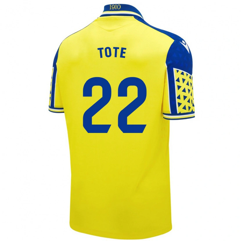 Danxen Män Tote #22 Gul Blå Hemmatröja Matchtröjor 2024/25 Tröjor T-Tröja