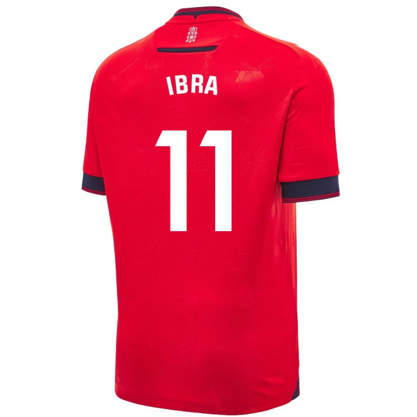 Danxen Män María González Pont #11 Röd Vit Hemmatröja Matchtröjor 2024/25 Tröjor T-Tröja