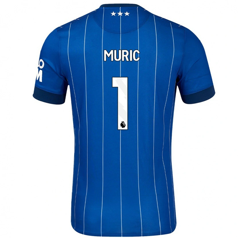 Danxen Män Arijanet Muric #1 Marinblå Hemmatröja Matchtröjor 2024/25 Tröjor T-Tröja