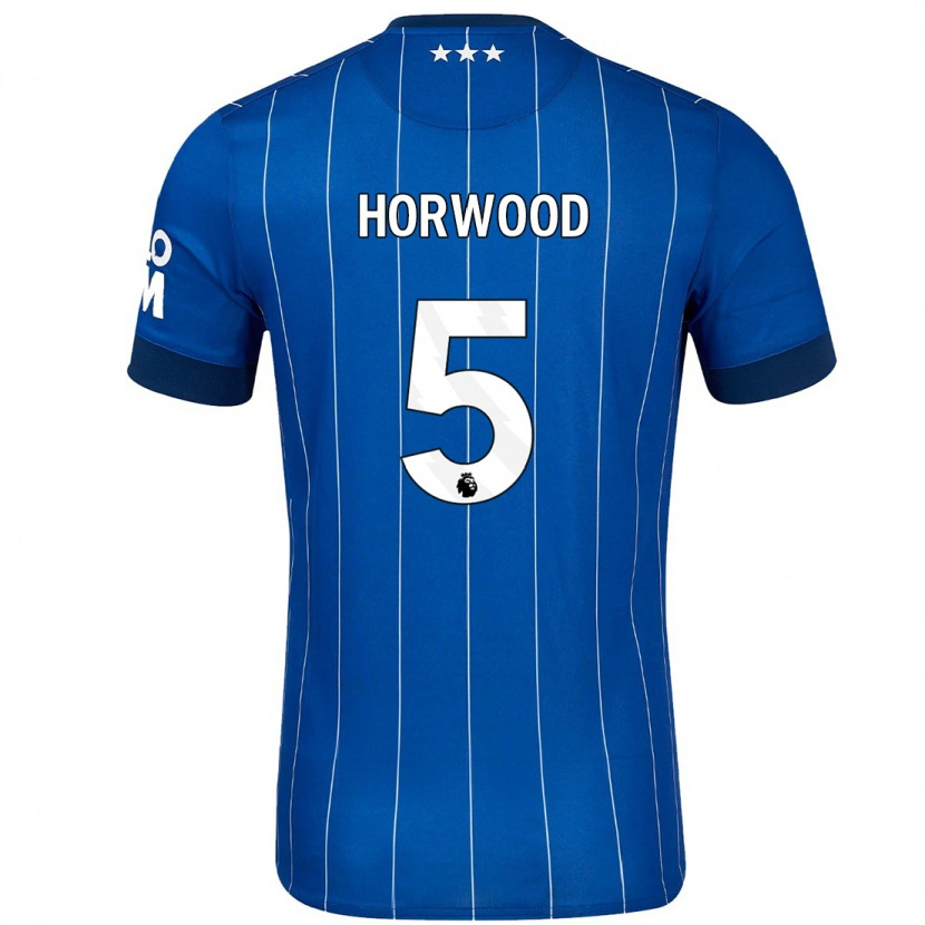 Danxen Män Bonnie Horwood #5 Marinblå Hemmatröja Matchtröjor 2024/25 Tröjor T-Tröja