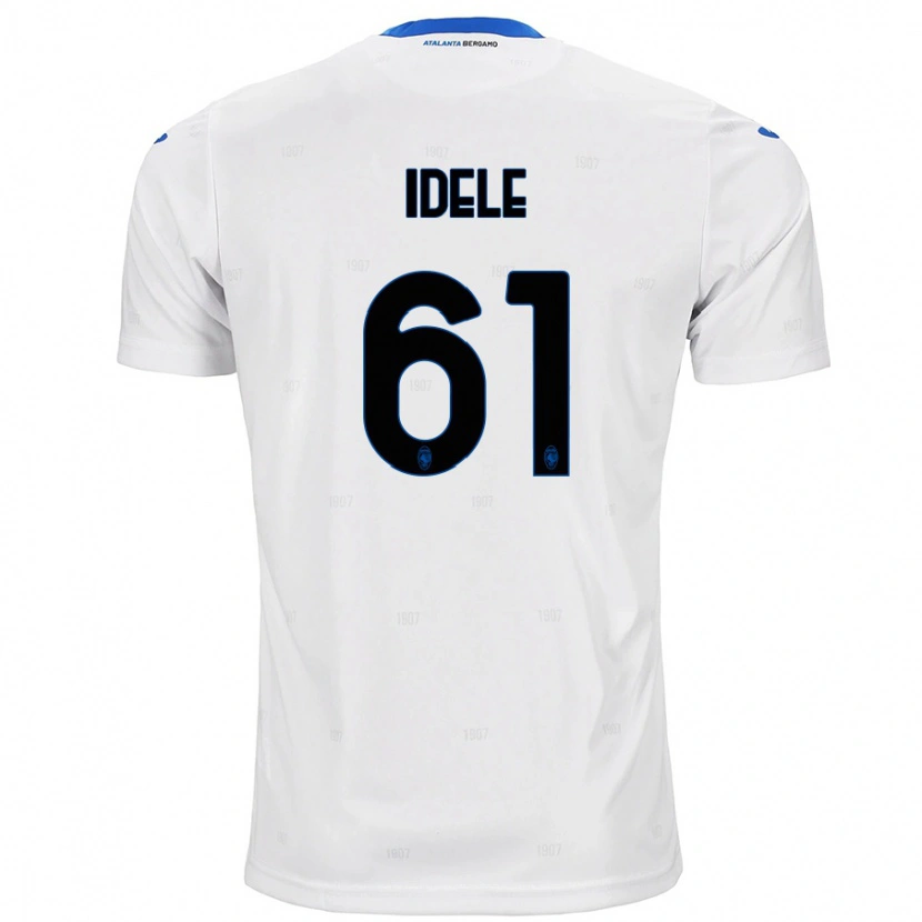 Danxen Män Javison Idele #61 Vit Bortatröja Matchtröjor 2024/25 Tröjor T-Tröja