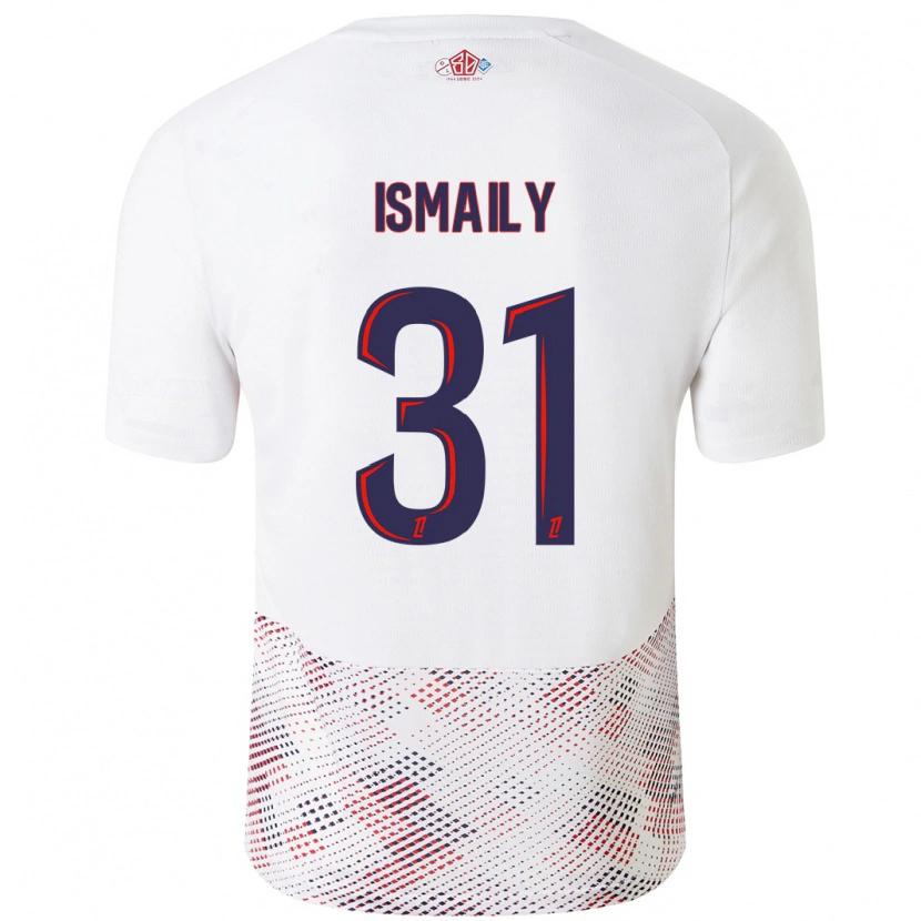 Danxen Män Ismaily #31 Vit Kungsblå Bortatröja Matchtröjor 2024/25 Tröjor T-Tröja