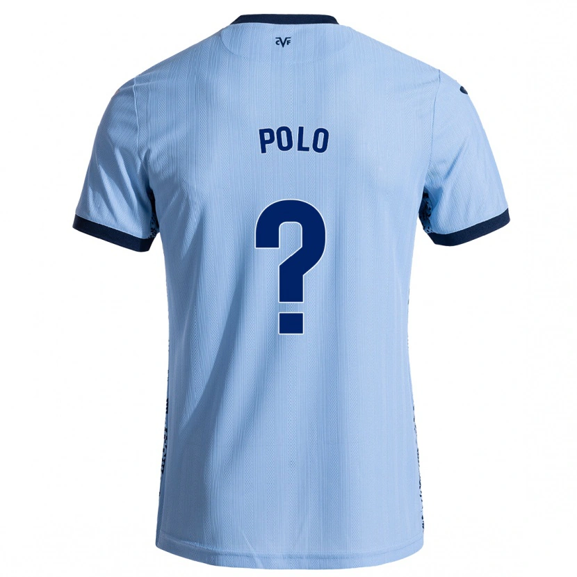 Danxen Män Pablo Polo #0 Himmelsblå Bortatröja Matchtröjor 2024/25 Tröjor T-Tröja