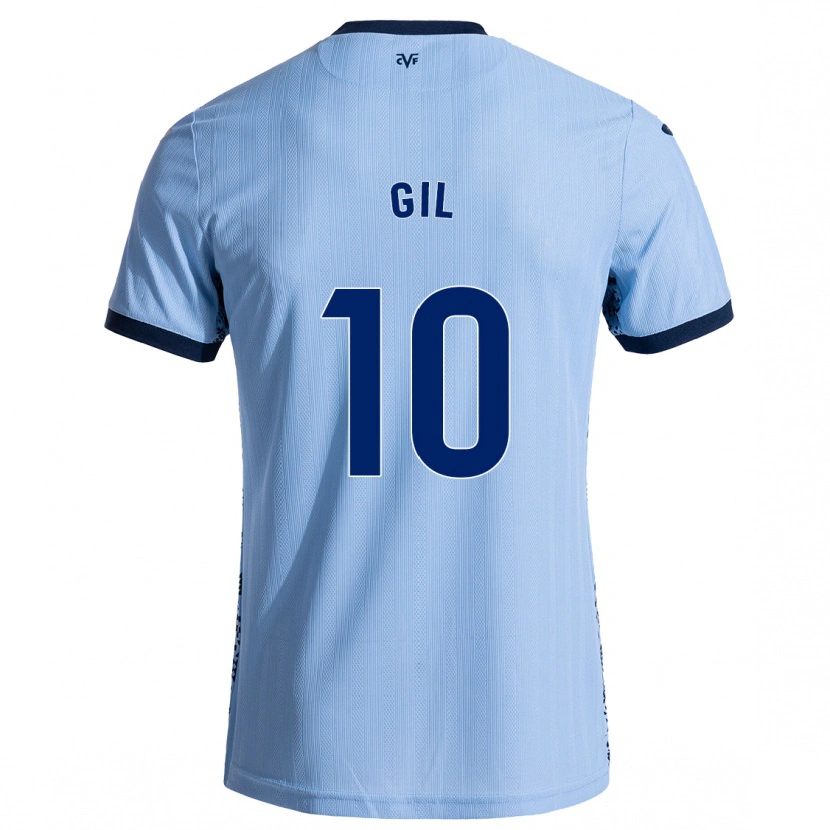 Danxen Män Markel Gil #10 Himmelsblå Bortatröja Matchtröjor 2024/25 Tröjor T-Tröja