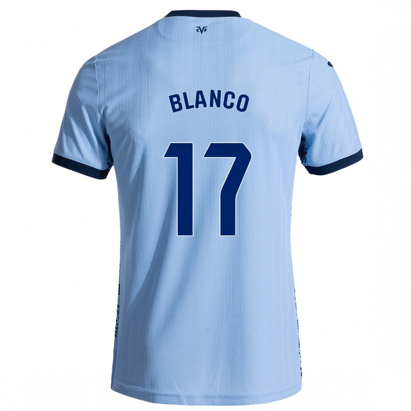 Danxen Män Fabio Blanco #17 Himmelsblå Bortatröja Matchtröjor 2024/25 Tröjor T-Tröja