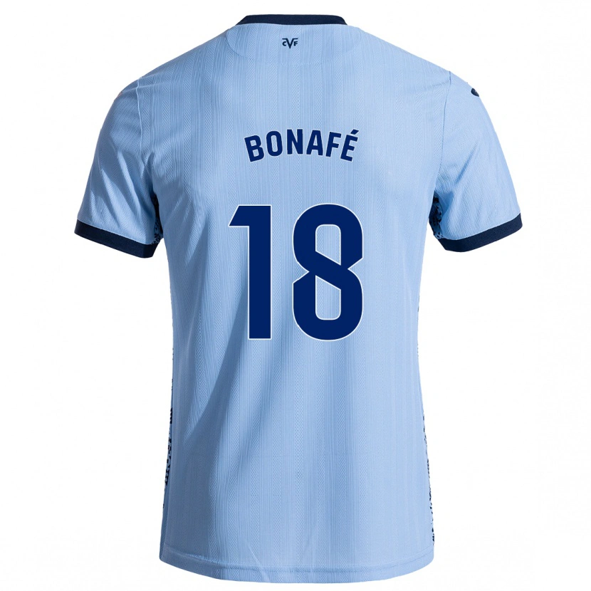 Danxen Män César Bonafé #18 Himmelsblå Bortatröja Matchtröjor 2024/25 Tröjor T-Tröja