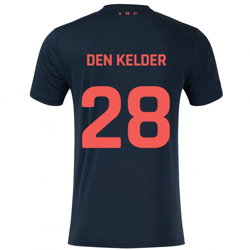 Danxen Män Gera Op Den Kelder #28 Svart Röd Bortatröja Matchtröjor 2024/25 Tröjor T-Tröja