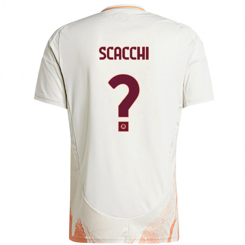 Danxen Män Manuel Scacchi #0 Grädde Vit Orange Bortatröja Matchtröjor 2024/25 Tröjor T-Tröja