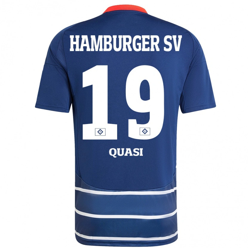 Danxen Män Prince Quasi #19 Mörkblå Bortatröja Matchtröjor 2024/25 Tröjor T-Tröja