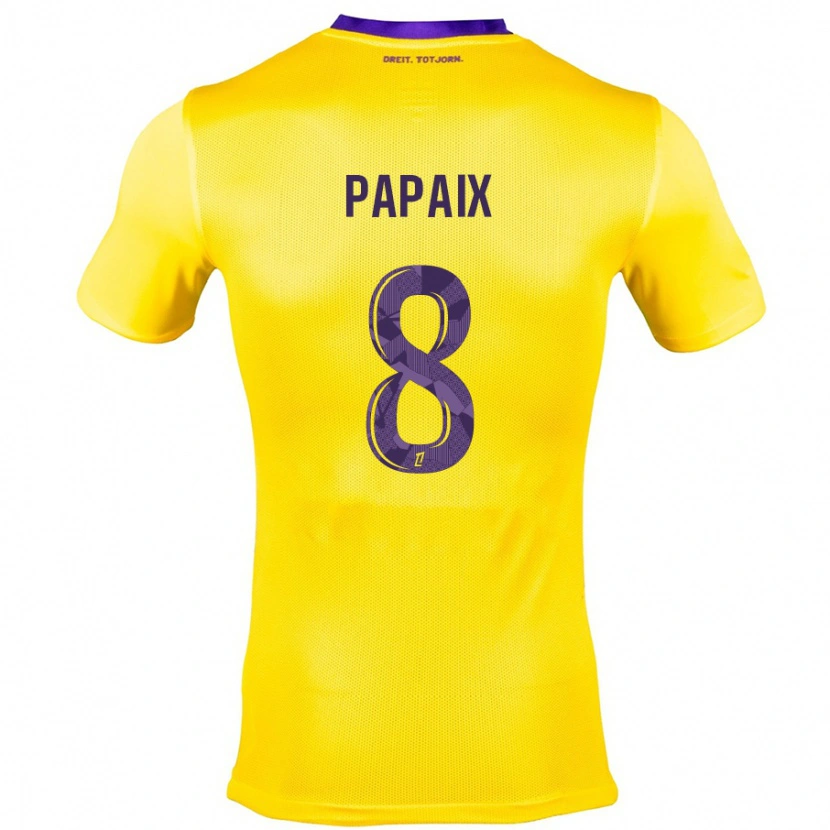 Danxen Män Pauline Papaix #8 Gullila Bortatröja Matchtröjor 2024/25 Tröjor T-Tröja