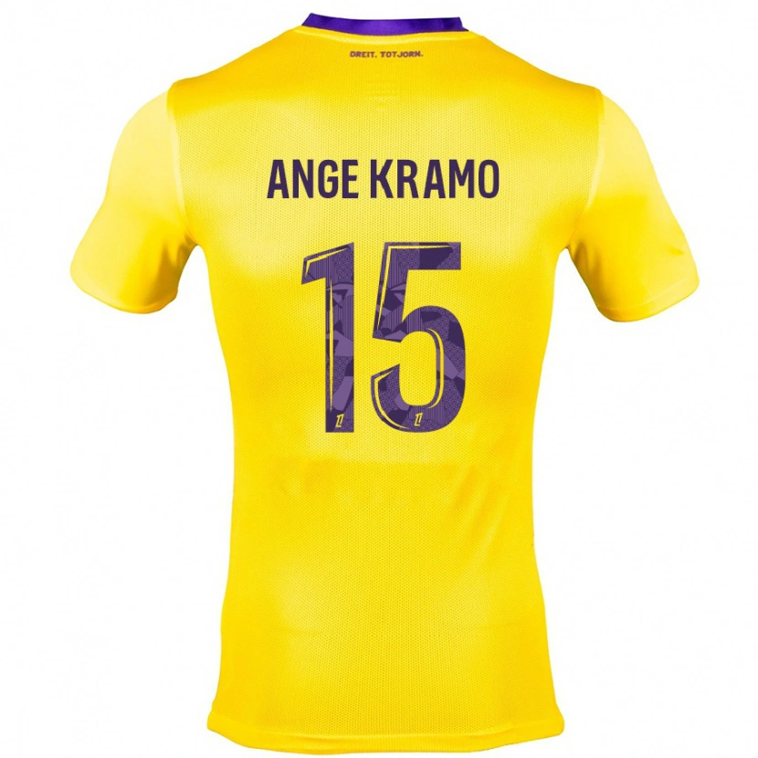 Danxen Män Marie Ange Kramo #15 Gullila Bortatröja Matchtröjor 2024/25 Tröjor T-Tröja