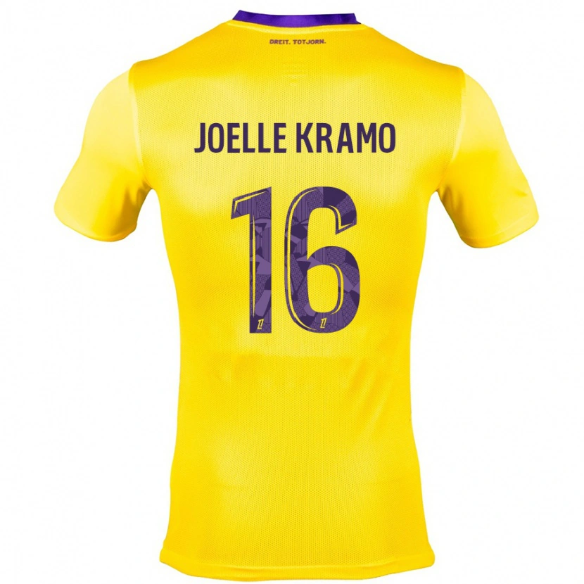 Danxen Män Marie Joelle Kramo #16 Gullila Bortatröja Matchtröjor 2024/25 Tröjor T-Tröja