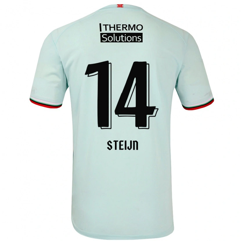 Danxen Män Sem Steijn #14 Ljusgrön Bortatröja Matchtröjor 2024/25 Tröjor T-Tröja
