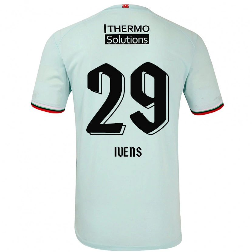 Danxen Män Rose Ivens #29 Ljusgrön Bortatröja Matchtröjor 2024/25 Tröjor T-Tröja