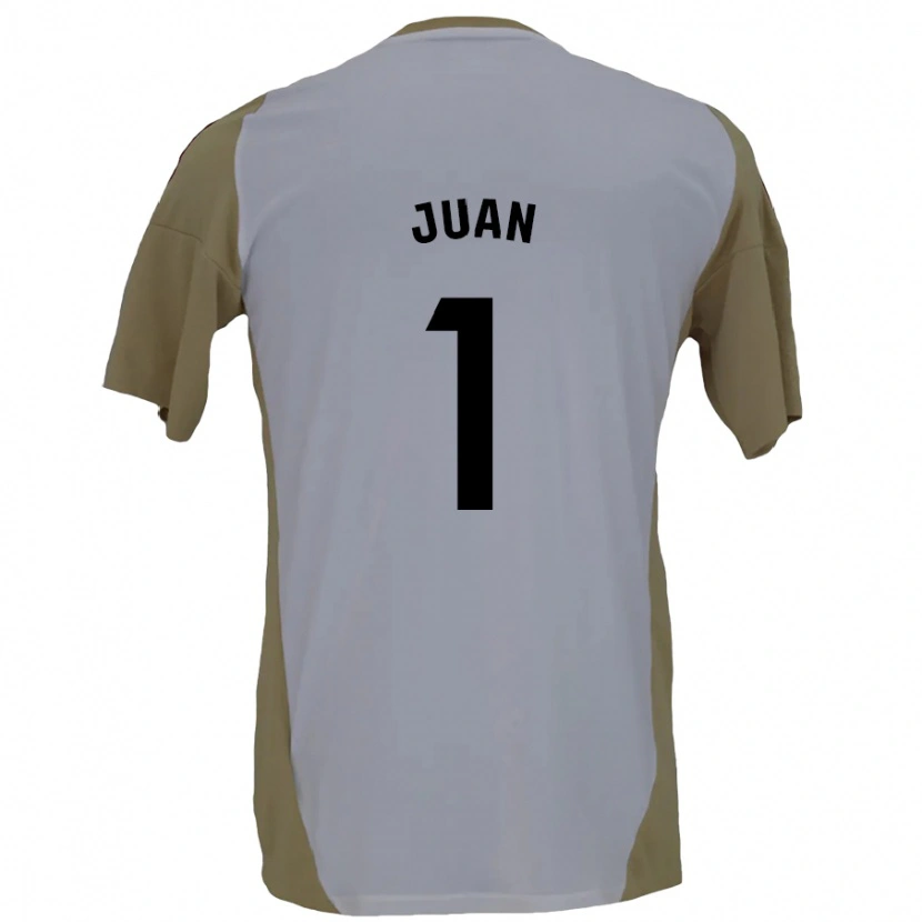 Danxen Män Ramón Juan #1 Brun Vit Bortatröja Matchtröjor 2024/25 Tröjor T-Tröja