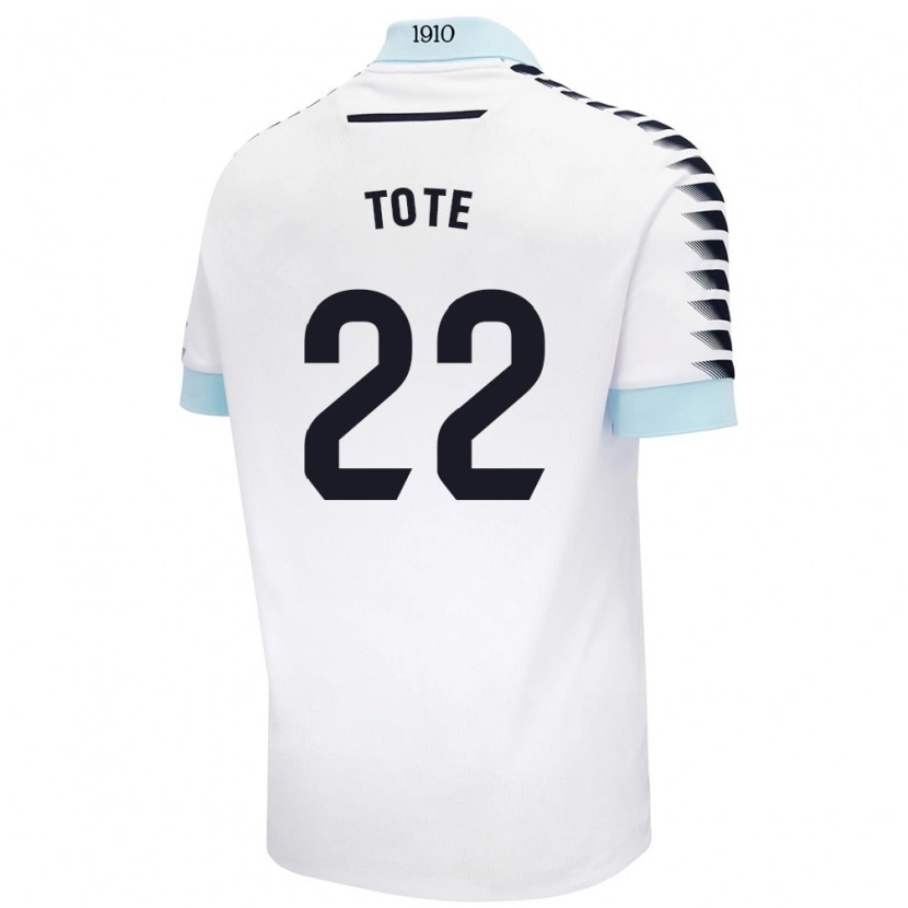 Danxen Män Tote #22 Vit Blå Bortatröja Matchtröjor 2024/25 Tröjor T-Tröja