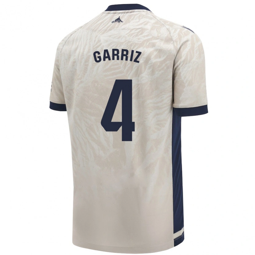 Danxen Män Ibaider Garriz #4 Ljusgrå Bortatröja Matchtröjor 2024/25 Tröjor T-Tröja
