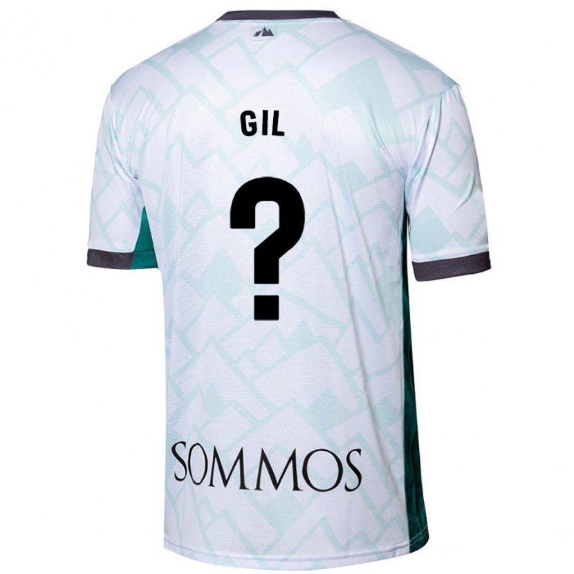 Danxen Män Iker Gil #0 Vit Grön Bortatröja Matchtröjor 2024/25 Tröjor T-Tröja