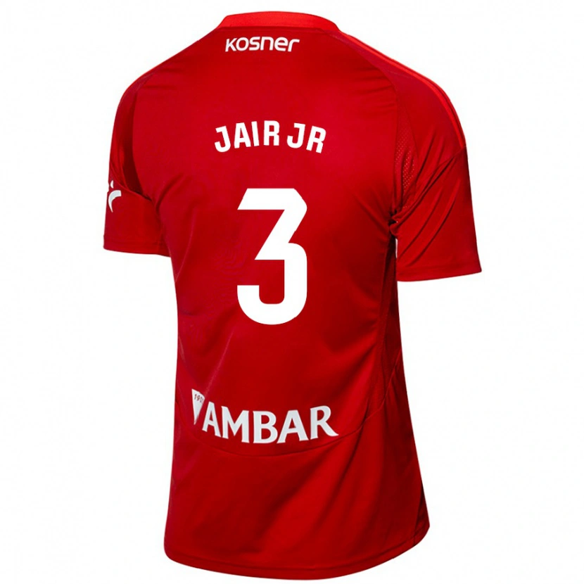 Danxen Män Jair Amador #3 Vit Blå Bortatröja Matchtröjor 2024/25 Tröjor T-Tröja