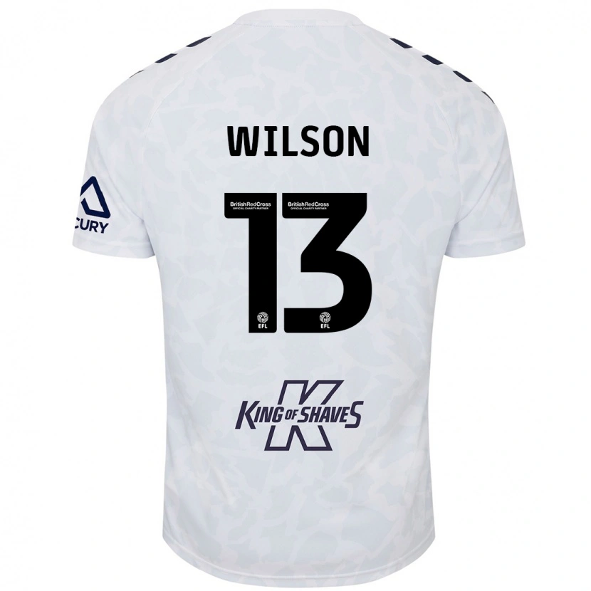 Danxen Män Ben Wilson #13 Vit Bortatröja Matchtröjor 2024/25 Tröjor T-Tröja