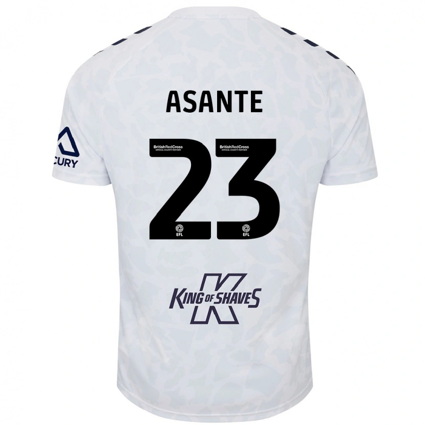 Danxen Män Brandon Thomas-Asante #23 Vit Bortatröja Matchtröjor 2024/25 Tröjor T-Tröja