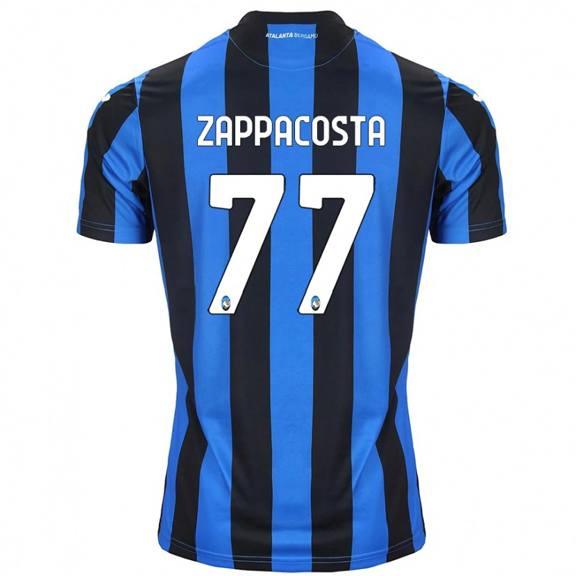 Danxen Kvinnor Davide Zappacosta #77 Blå Svart Hemmatröja Matchtröjor 2024/25 Tröjor T-Tröja