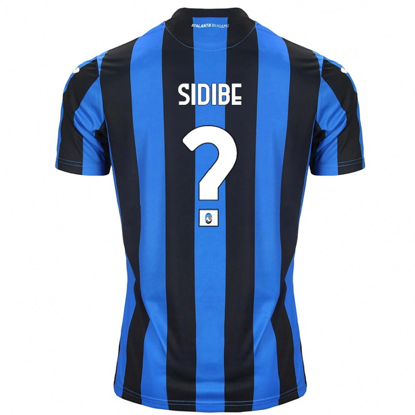 Danxen Kvinnor Alassane Sidibe #0 Blå Svart Hemmatröja Matchtröjor 2024/25 Tröjor T-Tröja