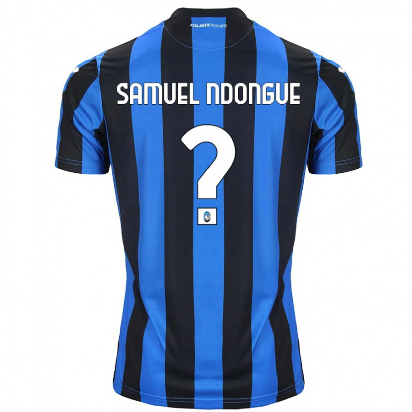 Danxen Kvinnor Frederick Samuel Ndongue #0 Blå Svart Hemmatröja Matchtröjor 2024/25 Tröjor T-Tröja